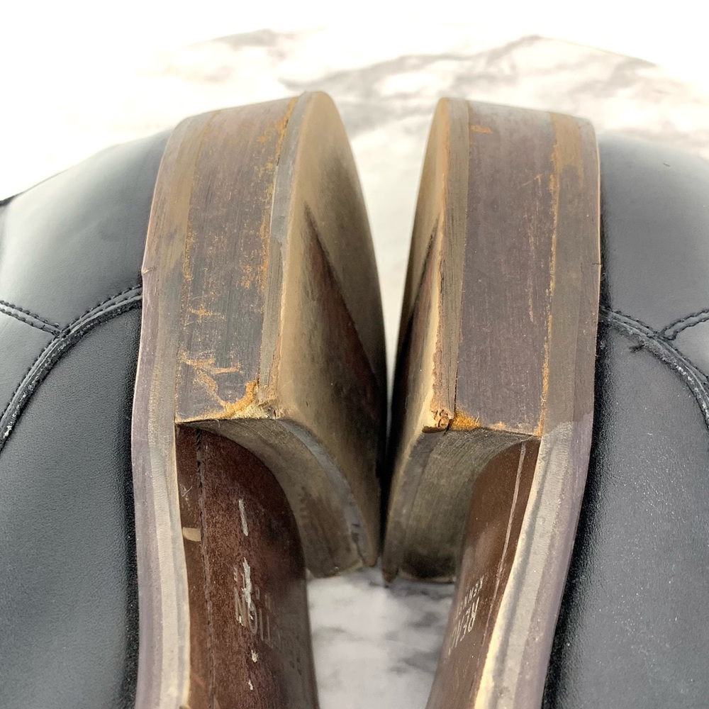 Kenneth Cole Reaction Direct Route Black Leather Lace-Up Boots 7.5 Mens Classic - Picture 11 of 15